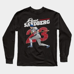 ryne sandberg retro Long Sleeve T-Shirt